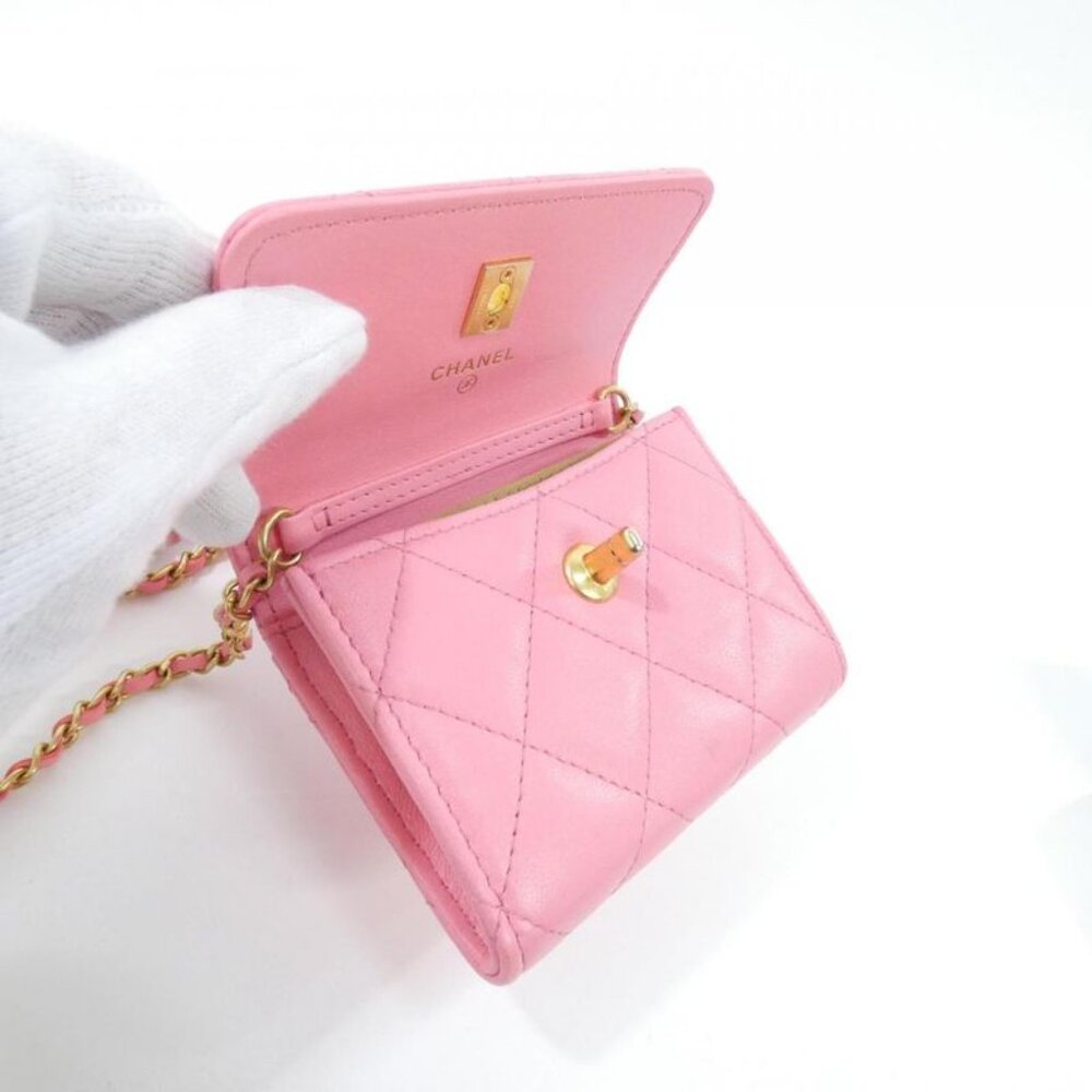 Chanel Chain Clutch Pink Mat - Picture 7 of 8